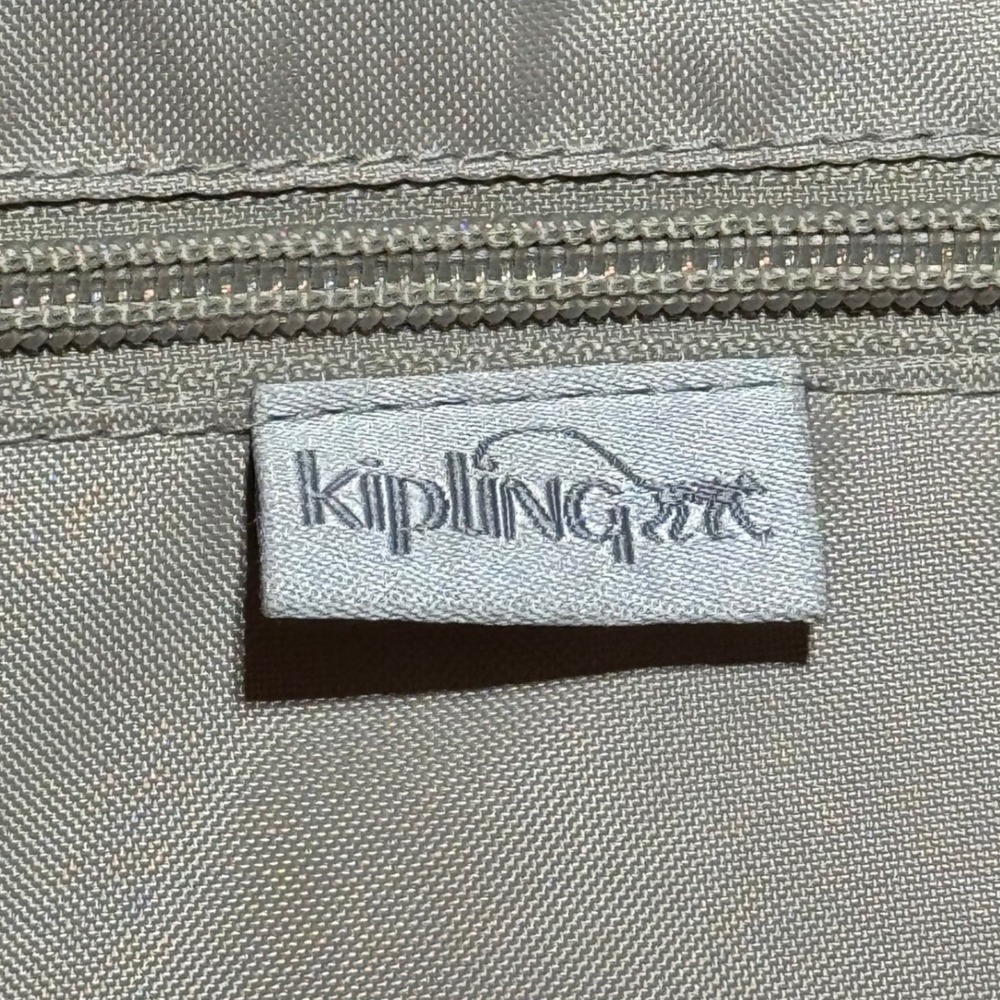 Kipling City Pack Small Backpack Metallic Silver … - image 7
